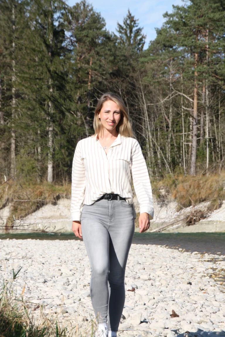 Sylvia Krämer in der Natur